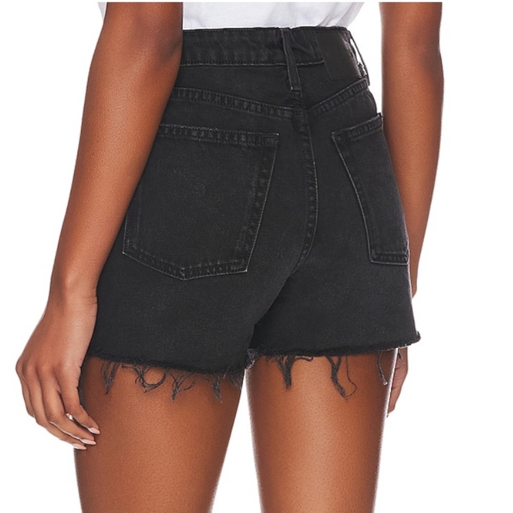 GRLFRND Helena High Rise Black Jean Shorts - Picture 2 of 10